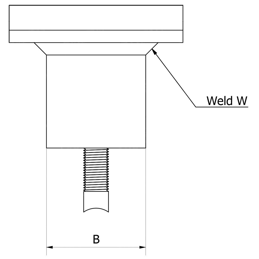 Aanlasstuk Fig. 113A | - | S235JR zwart - Afbeelding 5